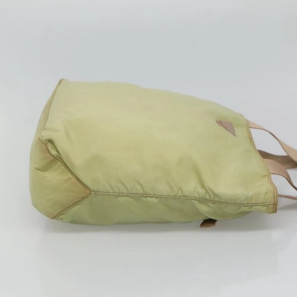 PRADA Tote Bag Nylon Light green Auth 127872 - Picture 5 of 14